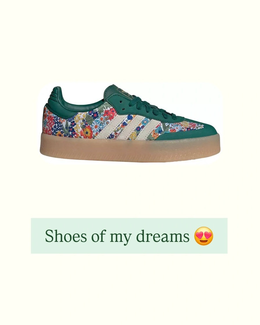 Floral sneakers, adidas sambas, adidas x liberty london, floral adidas

#LTKShoeCrush