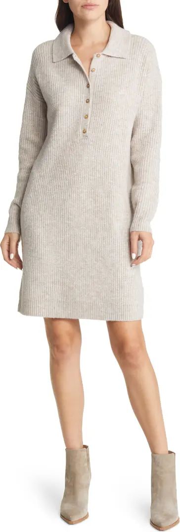 Polo Long Sleeve Sweater Dress | Nordstrom
