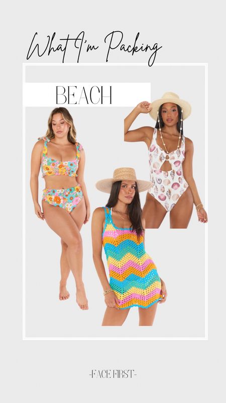 #vacationoutfit #swimwear #swimsuit #coverups 
These prints and colors are AMAZING! Also this swim brand is one of the comfiest swimsuits EVER! 

#LTKunder100 #LTKswim #LTKFind
