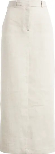 Gia Linen Midi Skirt | Nordstrom