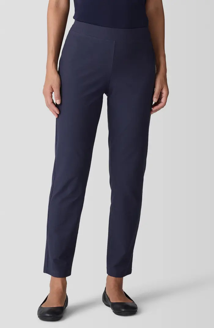 Slim Ankle Stretch Crepe Pants | Nordstrom