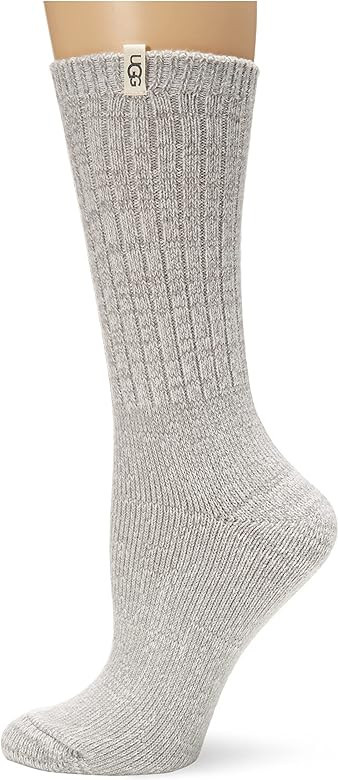 UGG Women's Rib Knit Slouchy Crew Sock | Amazon (US)