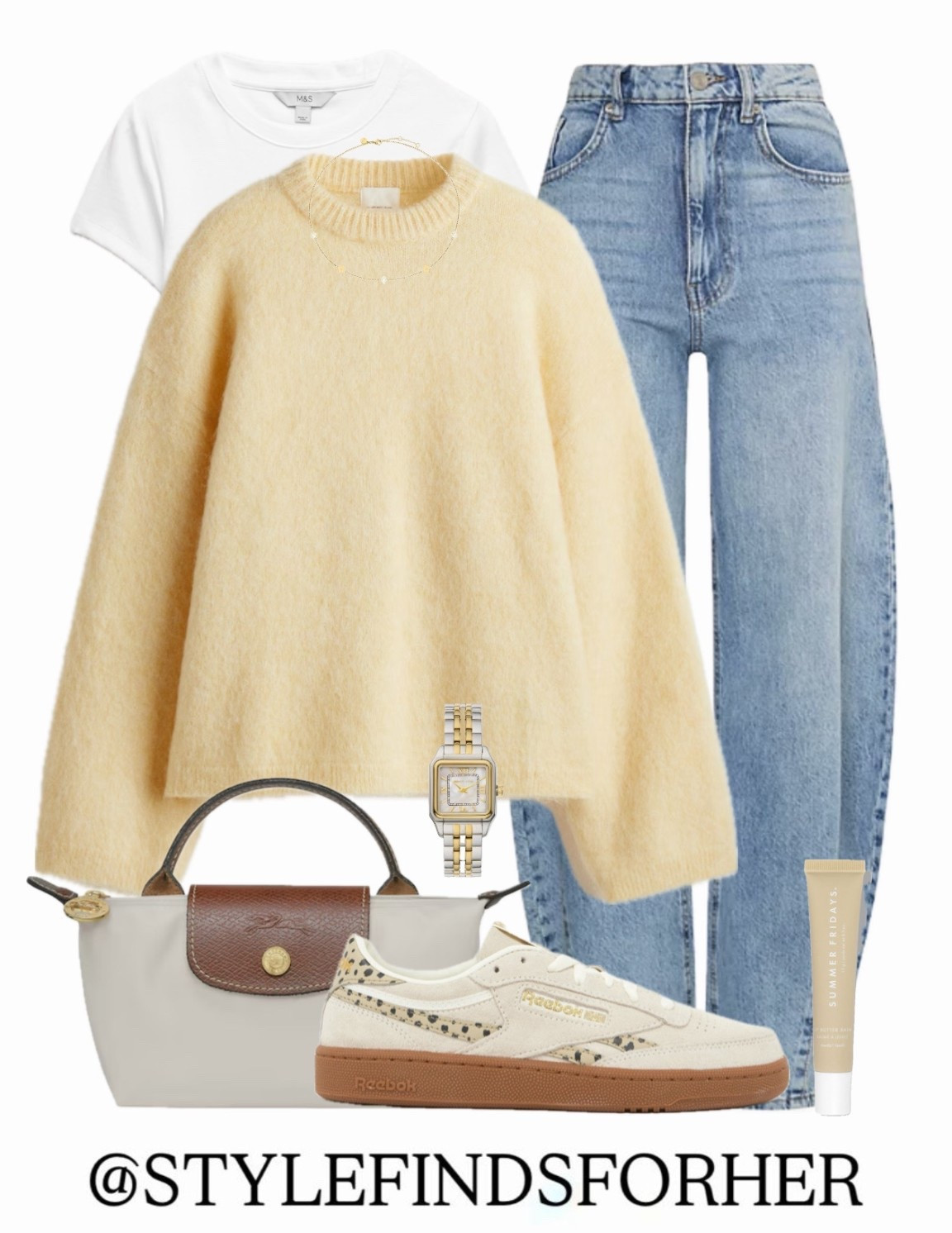 Keeping it cosy in mohair but with a splash of colour. This lemon yellow jumper is so perfect in the run up to Spring, paired with barrel jeans and neutral trainers with a hint of animal print. Casual but put-together 

#LTKuk #LTKwinter #LTKjeans