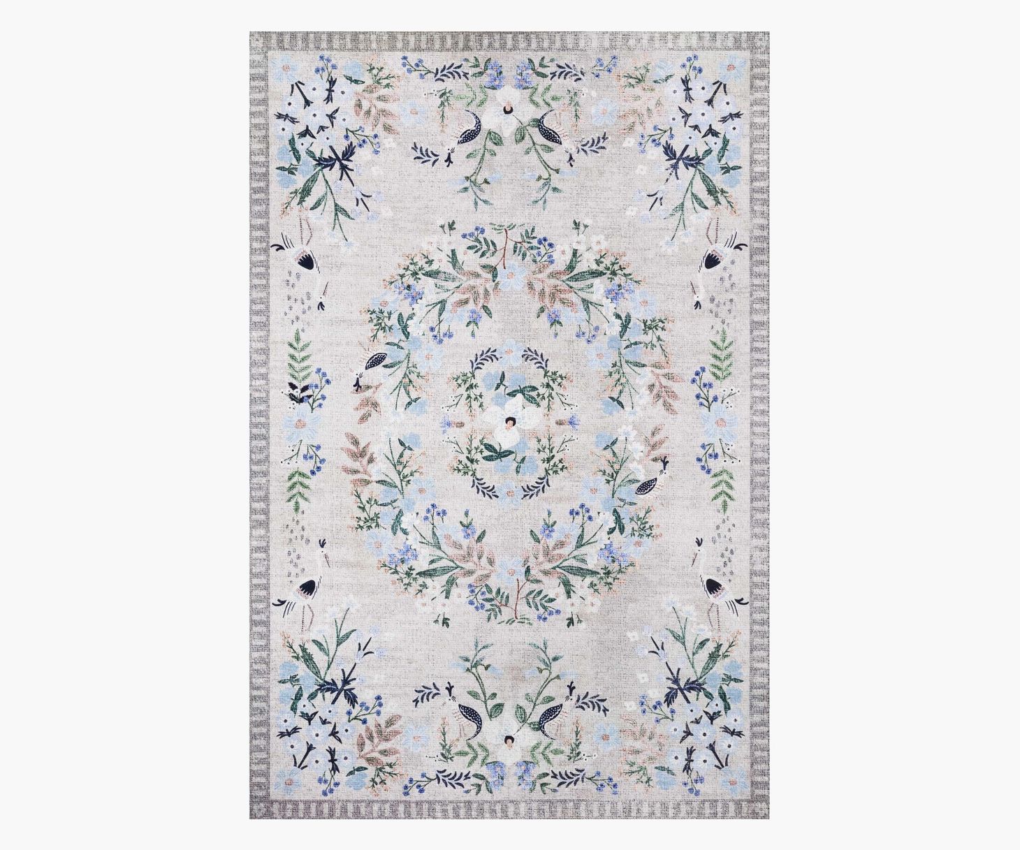 Palais Luxembourg Stone Printed Rug | Rifle Paper Co.