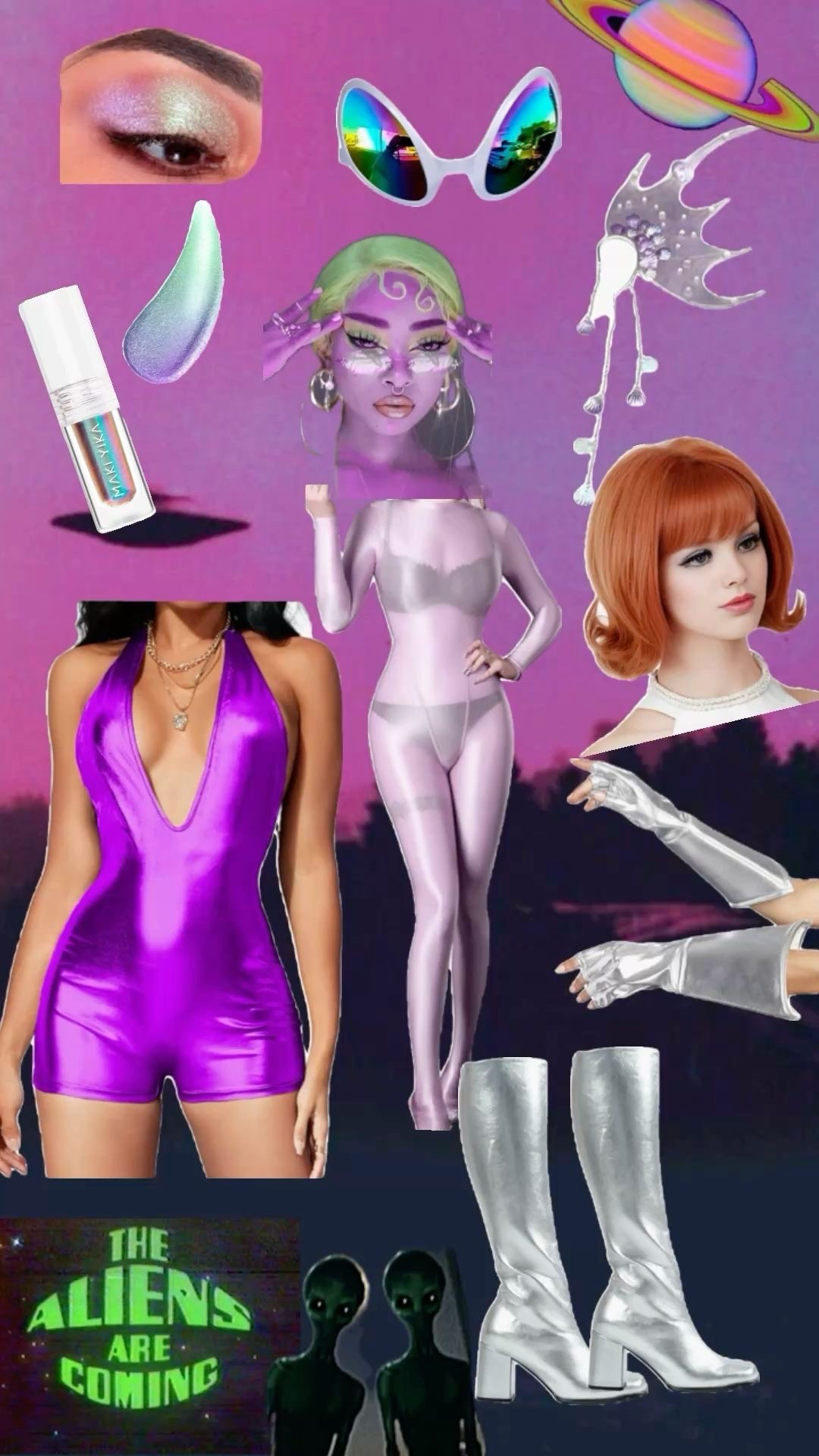Part 1 Retro Alien Halloween Costume. Bestie costume option with retro astronaut 

#LTKHalloween #LTKFindsUnder100 #LTKSeasonal