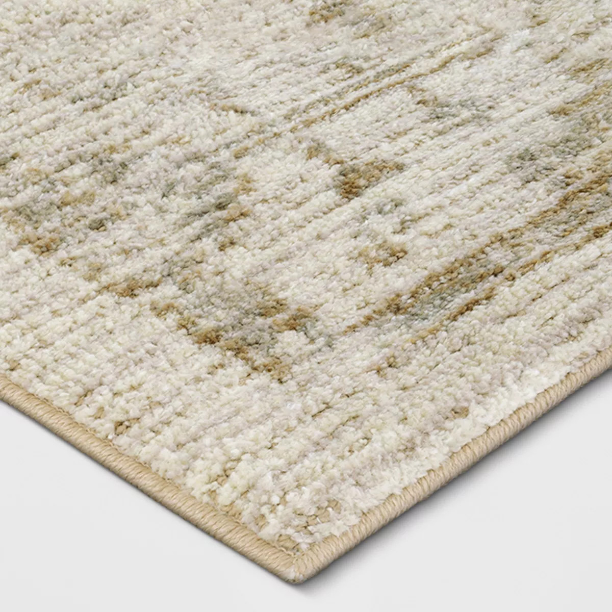 2'4"x7' Washable Vintage Tufted Distressed Runner Rug Tan - Threshold™ | Target