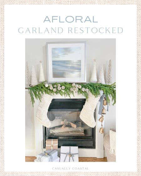 This Afloral garland was just restocked, but I see a limited number so I’m guessing it will sell out fast! I used two on my mantel for a fuller look!
-
christmas decorations, christmas decor, holiday decor, coastal decor, beach house decor, beach decor, beach style, coastal home, coastal home decor, coastal decorating, coastal interiors, coastal house decor, home accessories decor, coastal accessories, beach style, natural home decor, neutral christmas decor, mantel decor, garland, real touch garland, norfolk pine garland, afloral garden, greenery

#LTKSeasonal #LTKHoliday #LTKhome