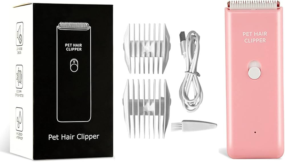 Tileon Dog Clippers,Quiet Washable USB Rechargeable Cordless Dog Grooming Kit,Electric Pets Hair ... | Amazon (US)