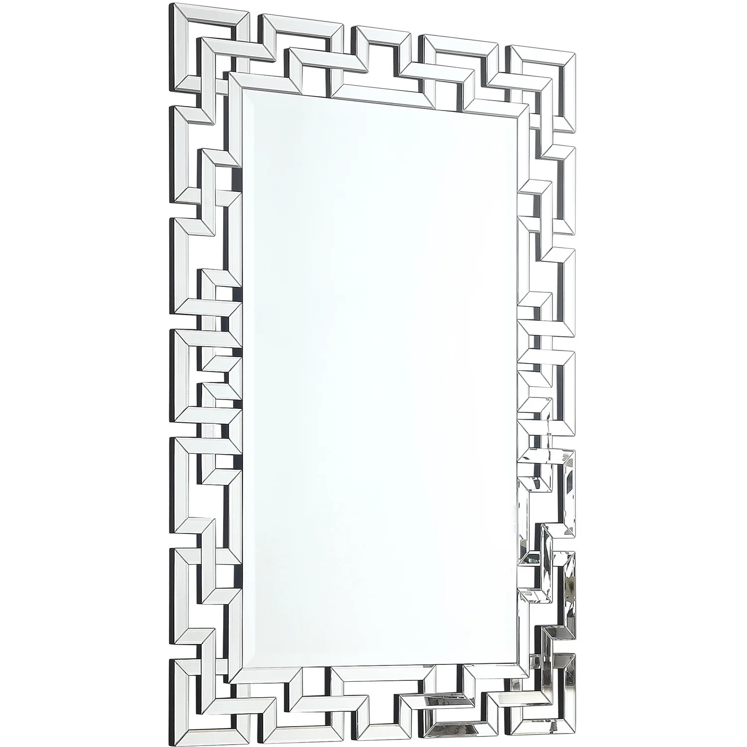 Meridian Furniture Aria Mirror-Finish:Mirrored,Style:Contemporary | Walmart (US)