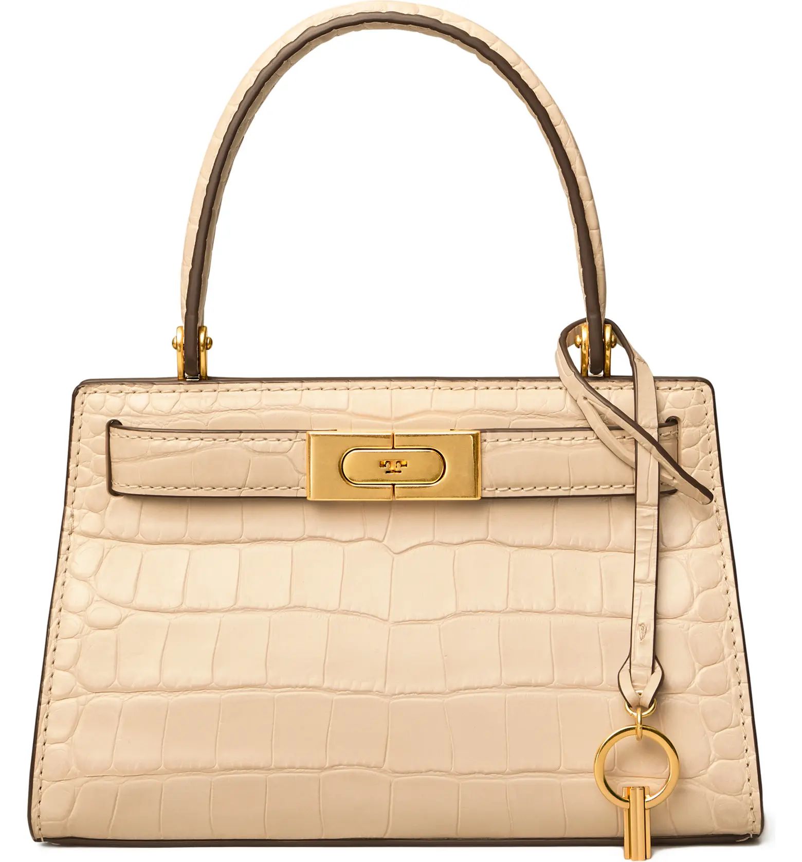 Tory Burch Lee Radziwill Croc Embossed Leather Tote | Nordstrom | Nordstrom