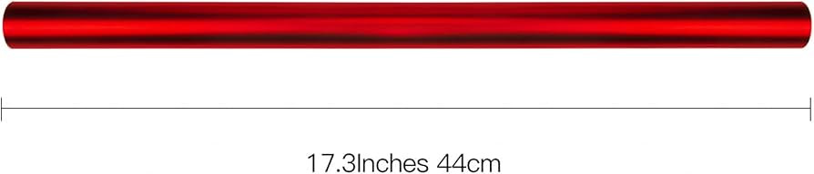 RUSPEPA Red Metallic Wrapping Paper - Solid Color Matte Paper Perfect for Wedding,Birthday,Christ... | Amazon (US)