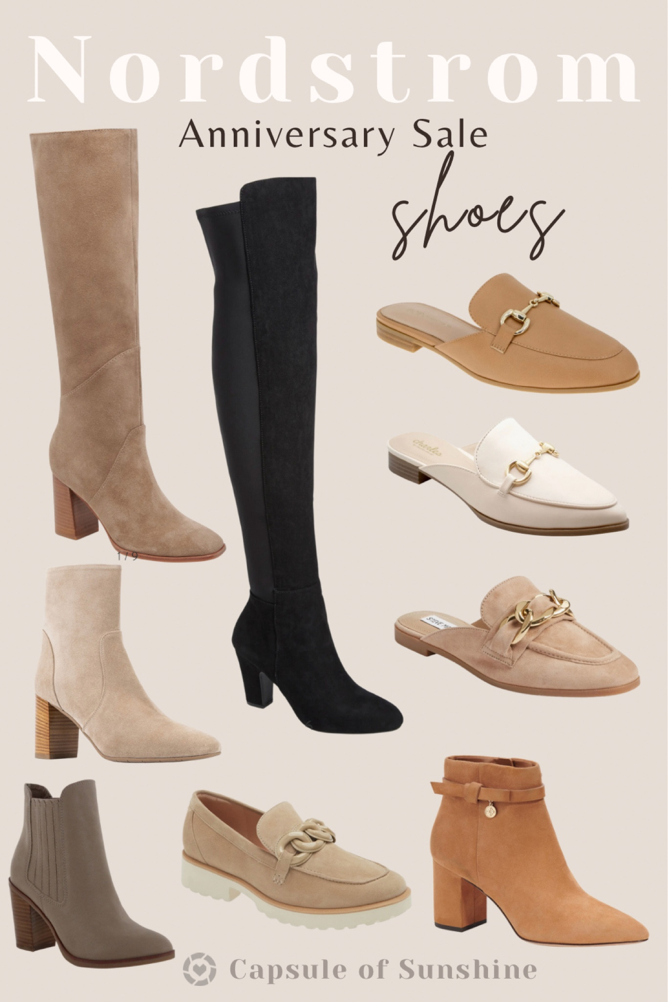 Nordstrom Anniversary Sale begins SOON!!! 

My top shoe picks from the sale. There’s a good mix of old and new from last year! 

Cardmember Early Access opens up to Icons on July 11, Ambassadors on July 12, Influencers on July 13, and everyone else on July 17. Be sure to check your account if you’re a cardholder to see what level you are and when you’ll gain access. 

Go ahead and SAVE this post so you can easily access it once the sale opens up to you! 

#nordstromanniversarysale #nsale #shoes #booties #boots #flats #mules #heels #platforms #loafers #womensshoes 

#LTKxNSale #LTKSeasonal #LTKshoecrush