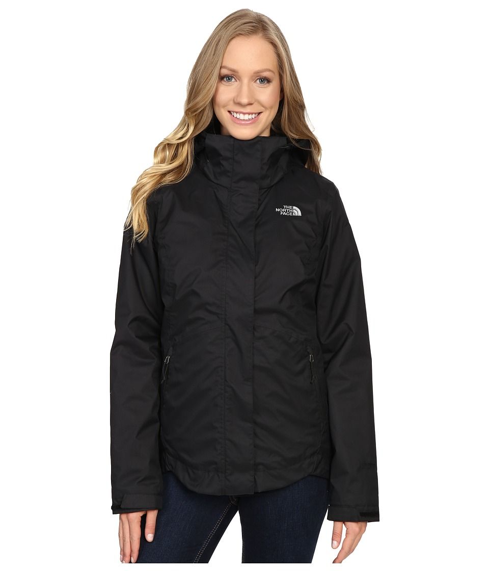 The North Face - Mossbud Swirl Triclimate(r) Jacket (TNF Black (Prior Season)) Women's Coat | Zappos