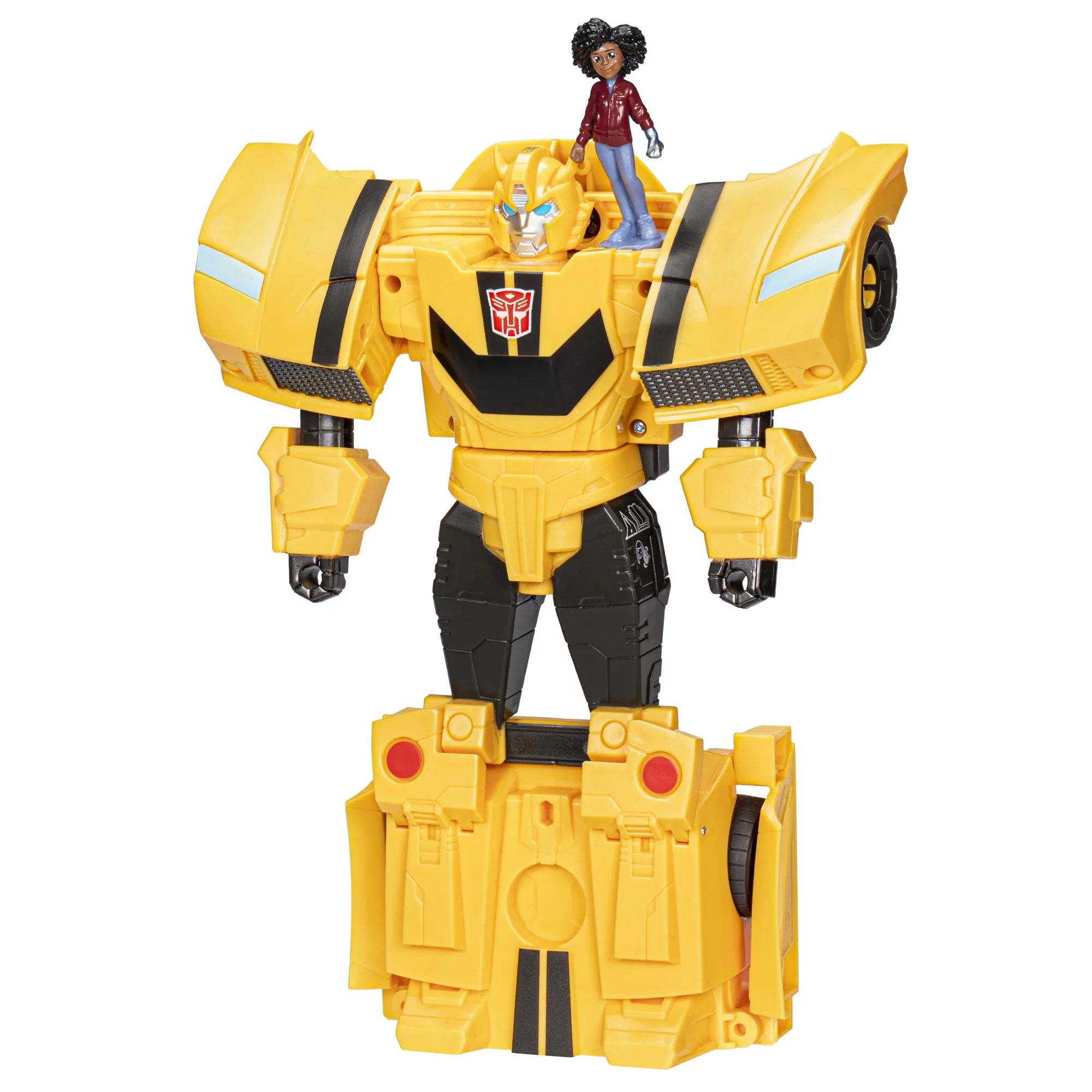 Transformers Toys Earthspark Spin Changer Bumblebee Action Figure with Mo Malto Figure | Walmart (US)