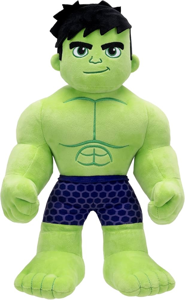 Marvel Spidey and His Amazing Friends My Friend Hulk Feature Plush - 16-Inch Talking Plush with 1... | Amazon (US)