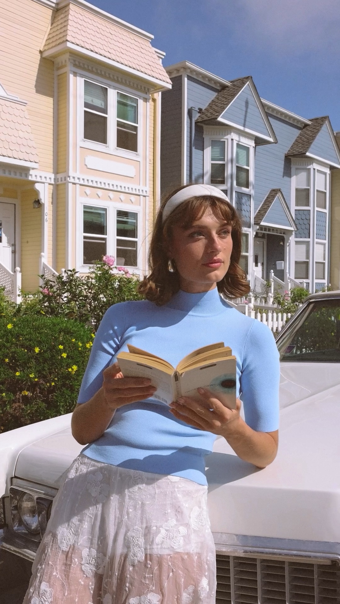 leaning into the 60s. 🤍 