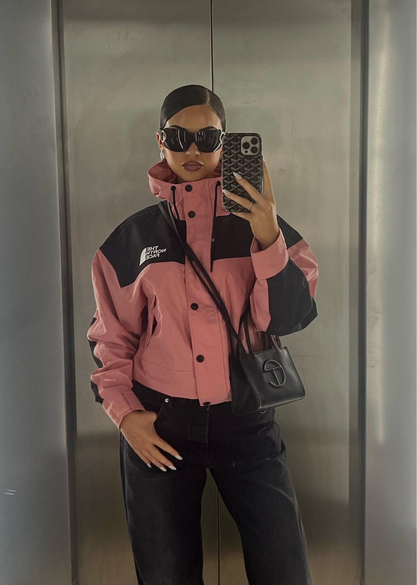 North Face is essential in Manchesters rainy weather 🌟