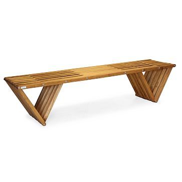 Triangle Leg Bench | West Elm (US)