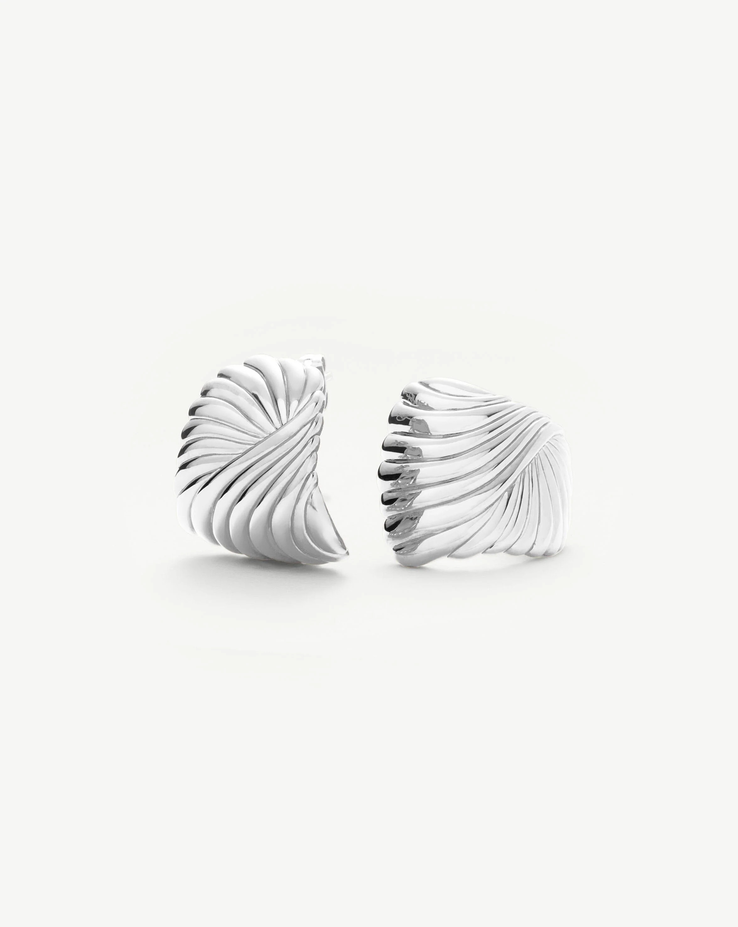 Ripple Oversized Stud Earrings | Missoma US