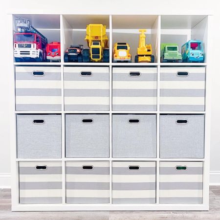 🧸Got kids? Got toys? Then my guess is you might have a toy problem. This cube systems is one of my favorite storage solutions for so many reasons.

1. They hold A LOT.
2. Small footprint - so it doesn’t take up a ton of space - leaving lots of room for play.
3. The Kallax system comes in multiple colors and the bin options are infinite out there. If it’s in a family space - go with solids, neutrals or woven materials. Is it in a playroom? So many fun prints and patterns! Just measure first. 📏
4. The price! $180 for the largest size. Can’t beat it.
5. It’s versatile. When your kids outgrow the need for 51,286 tiny small toys, use it as a bookcase, office storage or at the very least move it into your storage room or garage for added storage and organization. The possible are endless.

🙅🏻‍♀️Not sponsored. Not an ad. Just a lady that really loves a good storage solution.

#LTKhome #LTKkids #LTKbaby