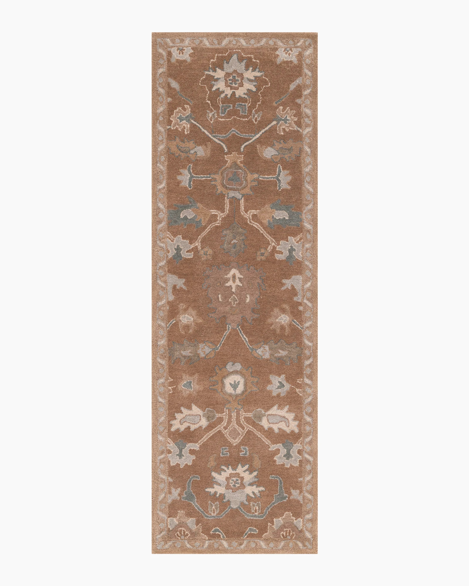 Quince Billie Wool Rug in Chestnut, Size 2'6" x 8' Runner | Quince