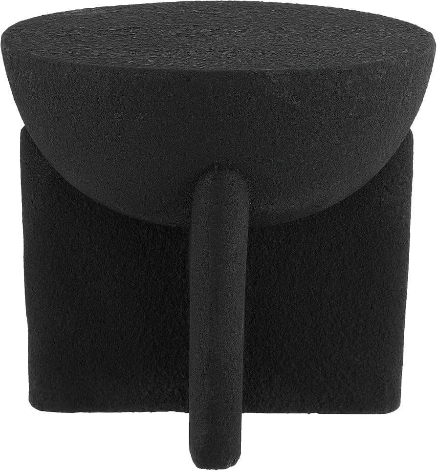 JONATHAN Y TBL1109A Brady 16.25" Minimalist Modern Drum Indoor/Outdoor Accent Table Contemporary,... | Amazon (US)