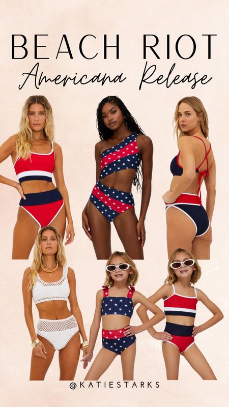 Beach Riot just released their Americana swim suits and I am dying! Love the colors and fit on all of these!

#LTKswim #LTKstyletip #LTKtravel