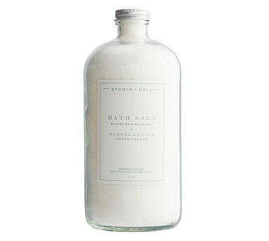 K. Hall Washed Cotton Bath Salt | Pottery Barn (US)