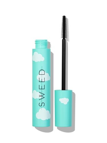 SWEED - Cloud Mascara | Flake-Free, Smudge-Proof, Volumizing | Vitamin B5 | Vegan, Cruelty-Free, Clean Beauty (Dark Brown, 0.4 oz | 12 ml) | Amazon (US)