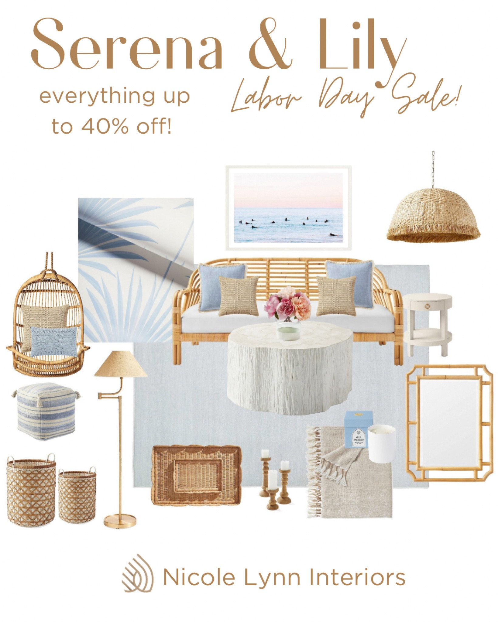 Serena & Lily Labor Day Sale!! Shop some of our favorite coastal items! 

Coastal sale, living room interior design, Serena and Lily sale, modern coastal, living room sale

#LTKsalealert #LTKhome #LTKSale