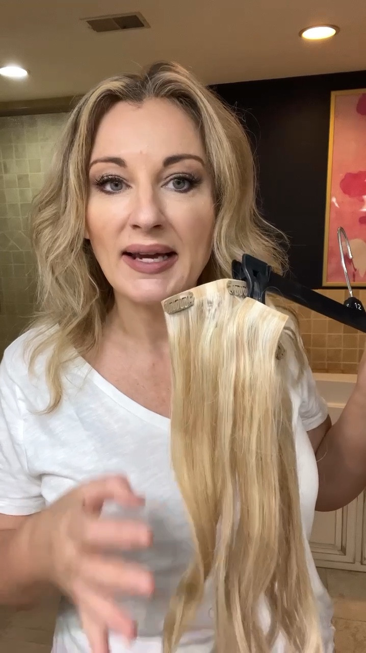Clip in hair extensions 

#LTKGiftGuide #LTKBeauty #LTKStyleTip