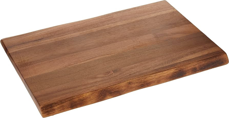 Rachael Ray Pantryware Wood Cutting Board / Wood Serving Board - 17 Inch x 12 Inch, Brown | Amazon (US)