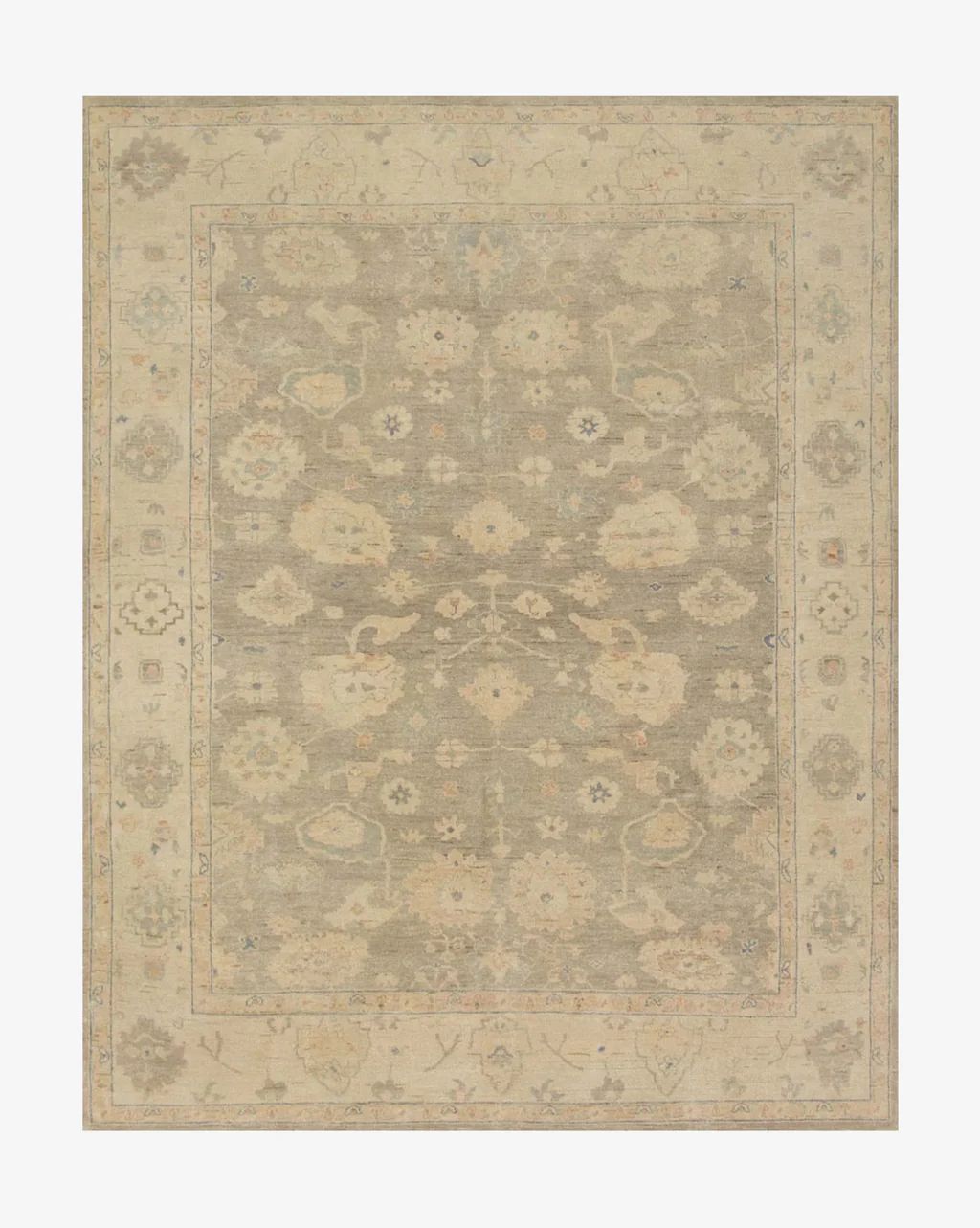 Clementina Stone Hand-Knotted Wool Rug | McGee & Co.