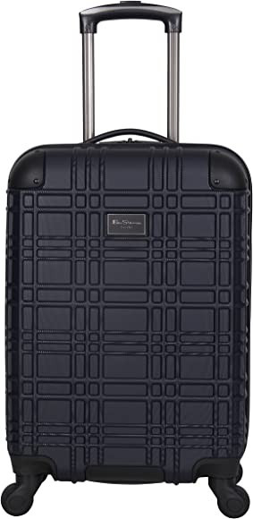 Ben Sherman Nottingham Lightweight Hardside 4-Wheel Spinner Travel Luggage, Navy, 20-inch Carry O... | Amazon (US)