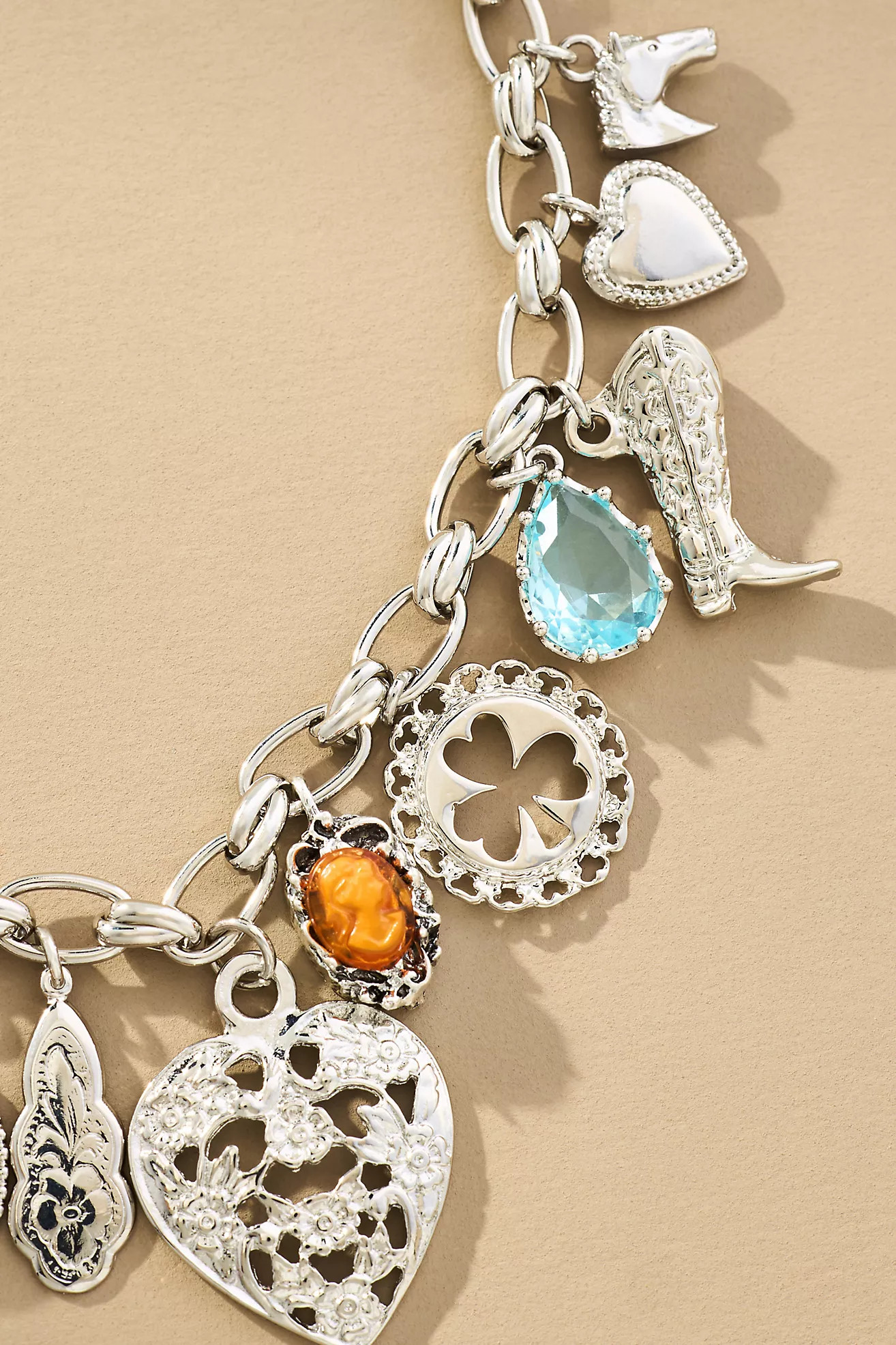 Heart Charms Necklace | Anthropologie (US)