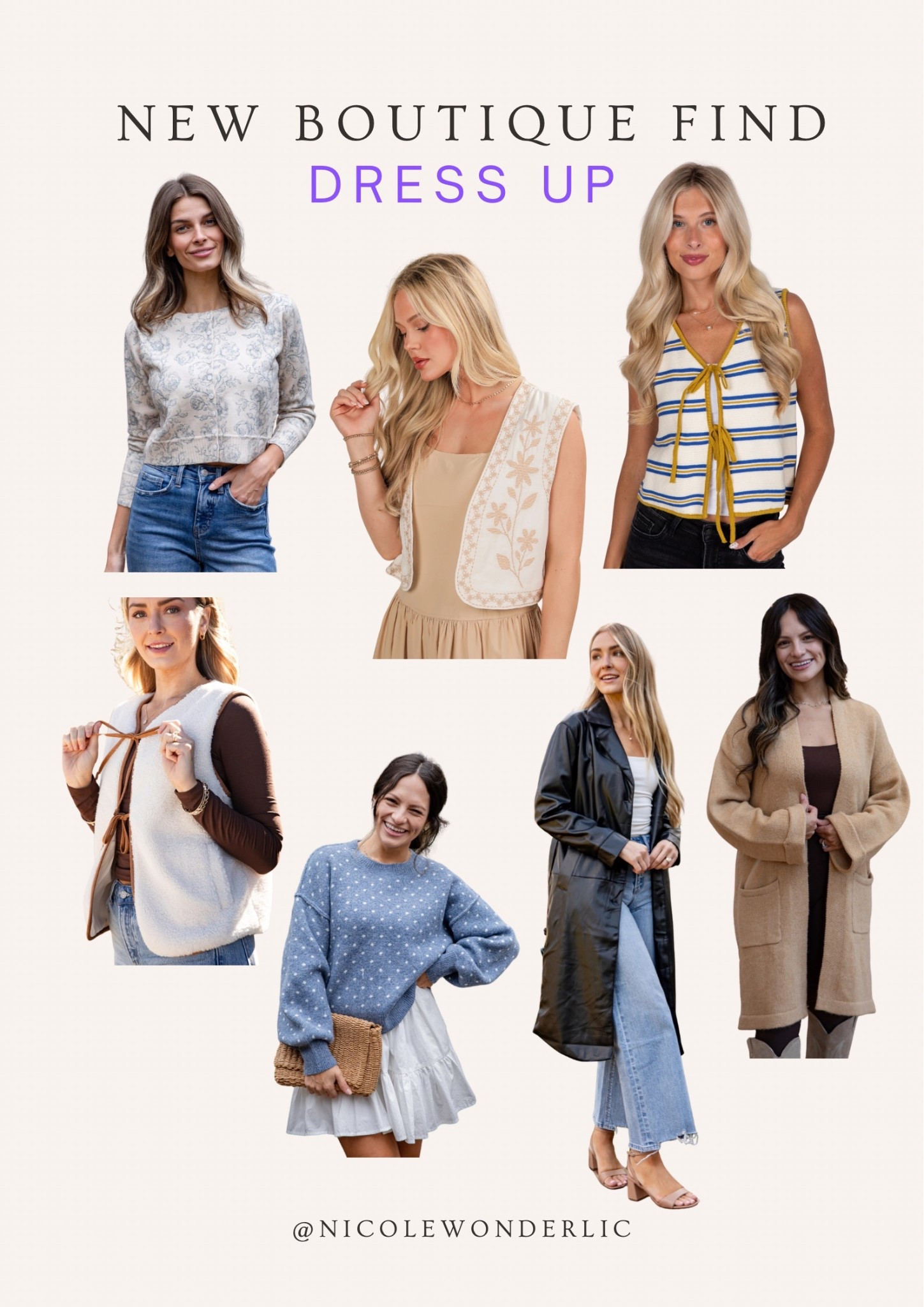 Spring sale find, ootd, boutique finds , sale on sweaters, vests on sale, affordable boutique clothes, spring and winter style, mom style 

#LTKSaleAlert #LTKootd #LTKFindsUnder50