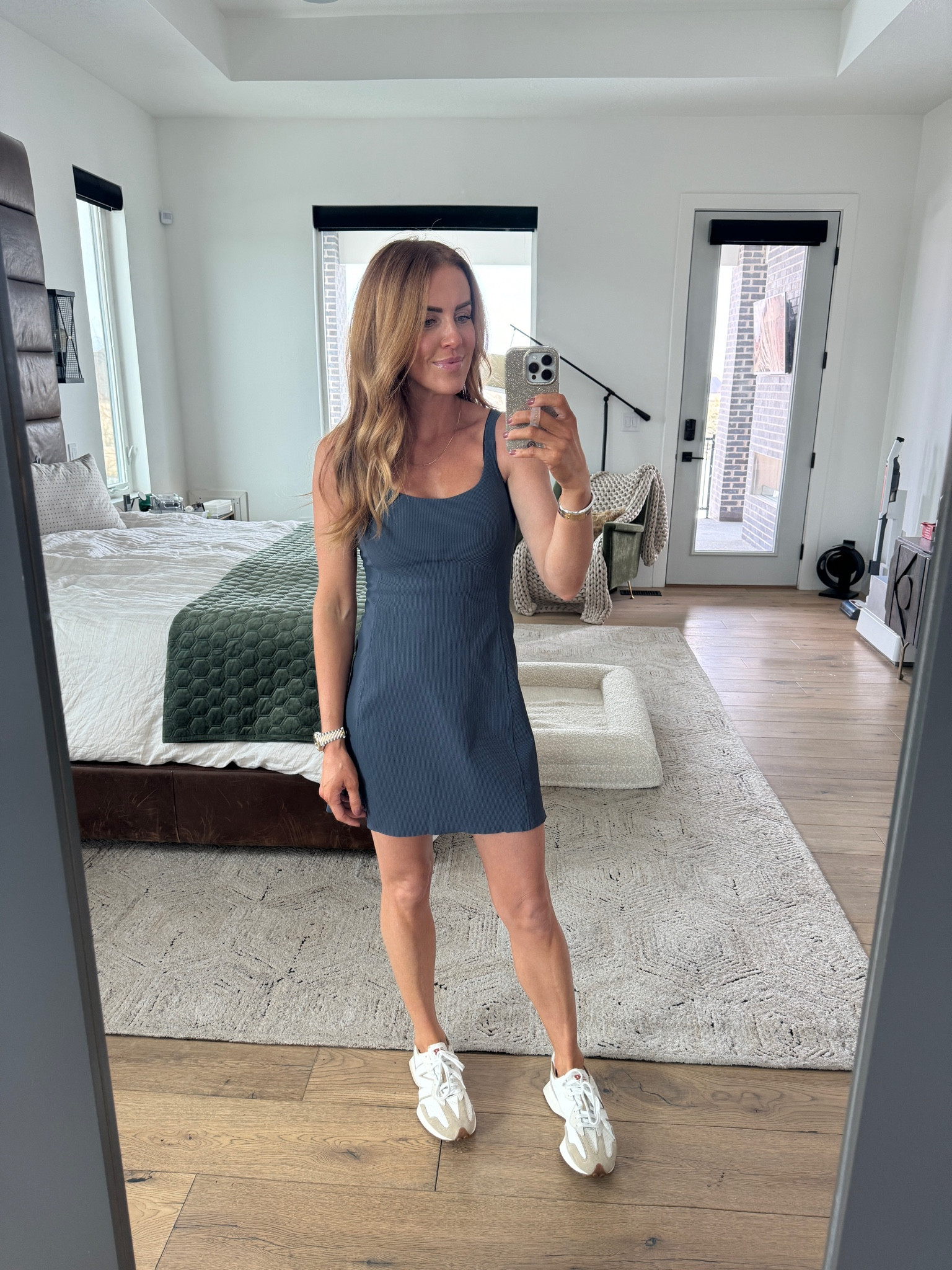 I love a good tennis dress and this @spanx one checks alll the boxes. Their attention to detail is insane. I love the color + ribbed material. But the best part? There’s a part that’s open on the back so you don’t have to get totally undressed to use the bathroom. I’m in the small here! Use Code TARAXSPANX for 10% off your order. @spanx

#LTKstyletip #LTKfitness