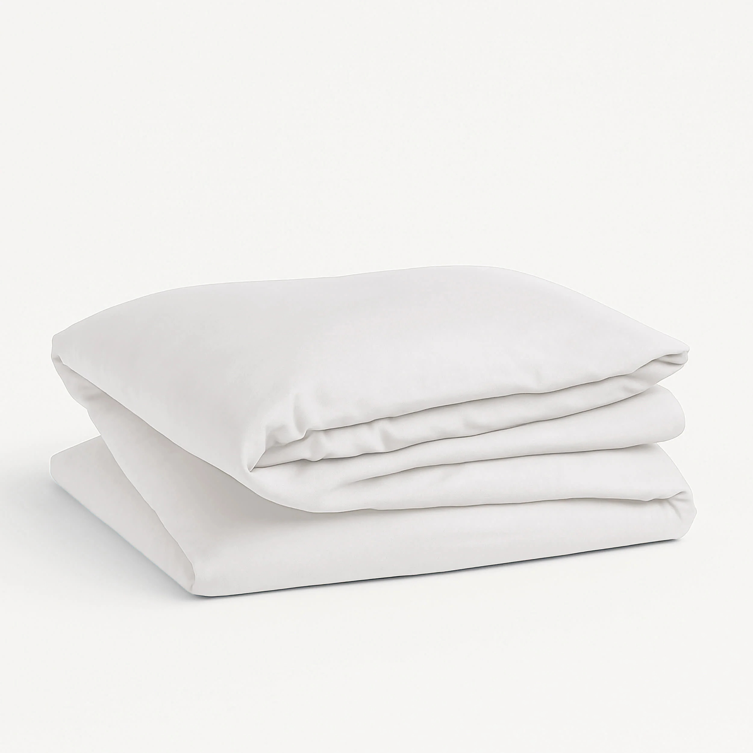 White Organic Cotton Duvet Cover King | Organic Materials | Rugs USA