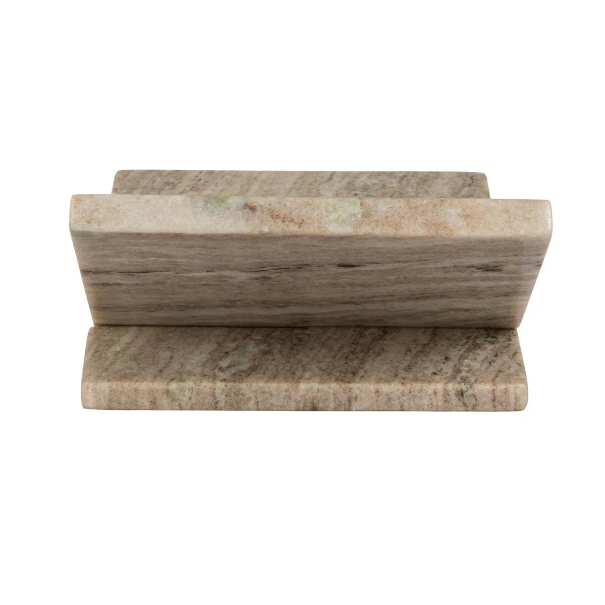 Noya Decorative Marble Book Holder, Coastal Sands | Wayfair North America