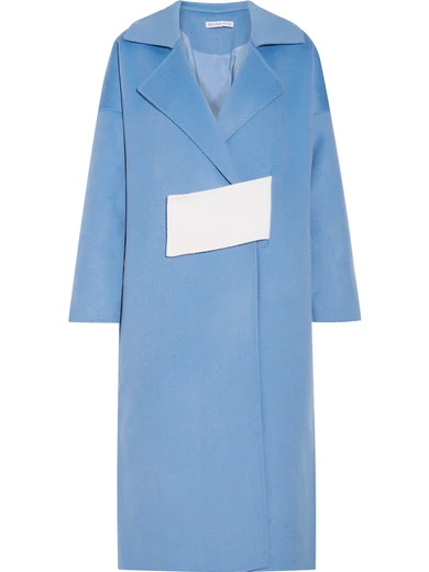 Rejina Pyo - Kate Oversized Wool-blend Felt Coat - Sky blue | NET-A-PORTER (UK & EU)