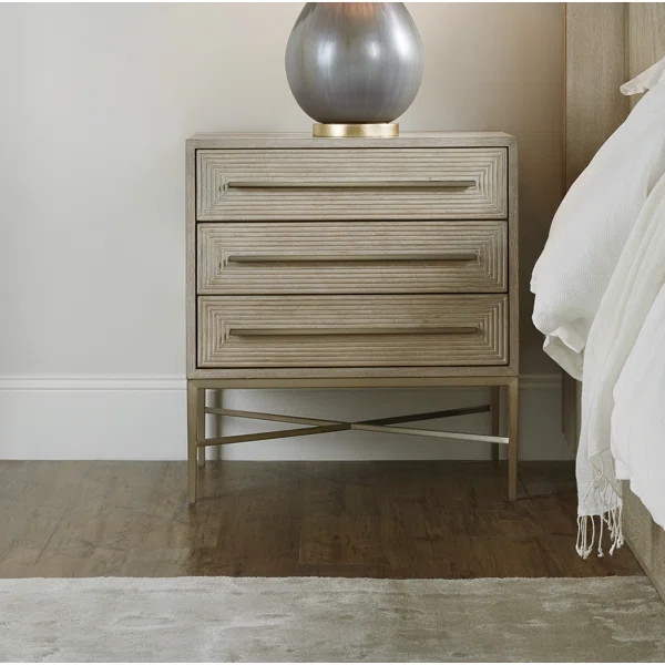 Cascade Solid + Manufactured Wood Nightstand | Wayfair North America