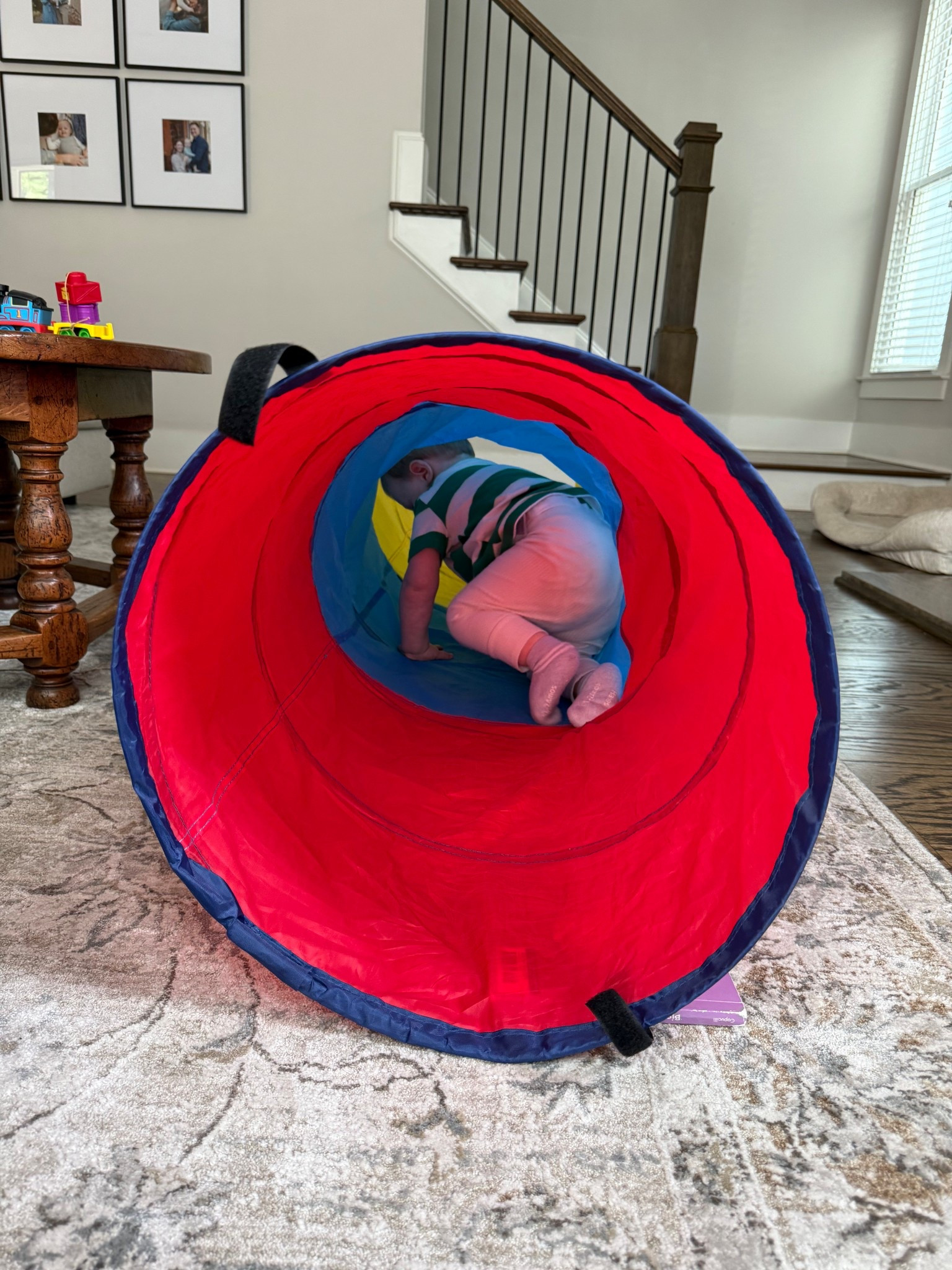 Kids Colorful Play Tunnel