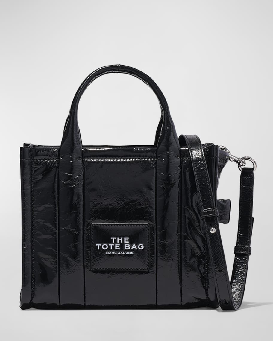 Marc Jacobs The Shiny Crinkle Mini Tote | Neiman Marcus