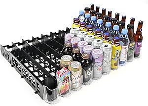Display Technologies Visi-FAST Spring Fed Organizer for 12/16oz Bottles and Cans - Commercial and... | Amazon (US)