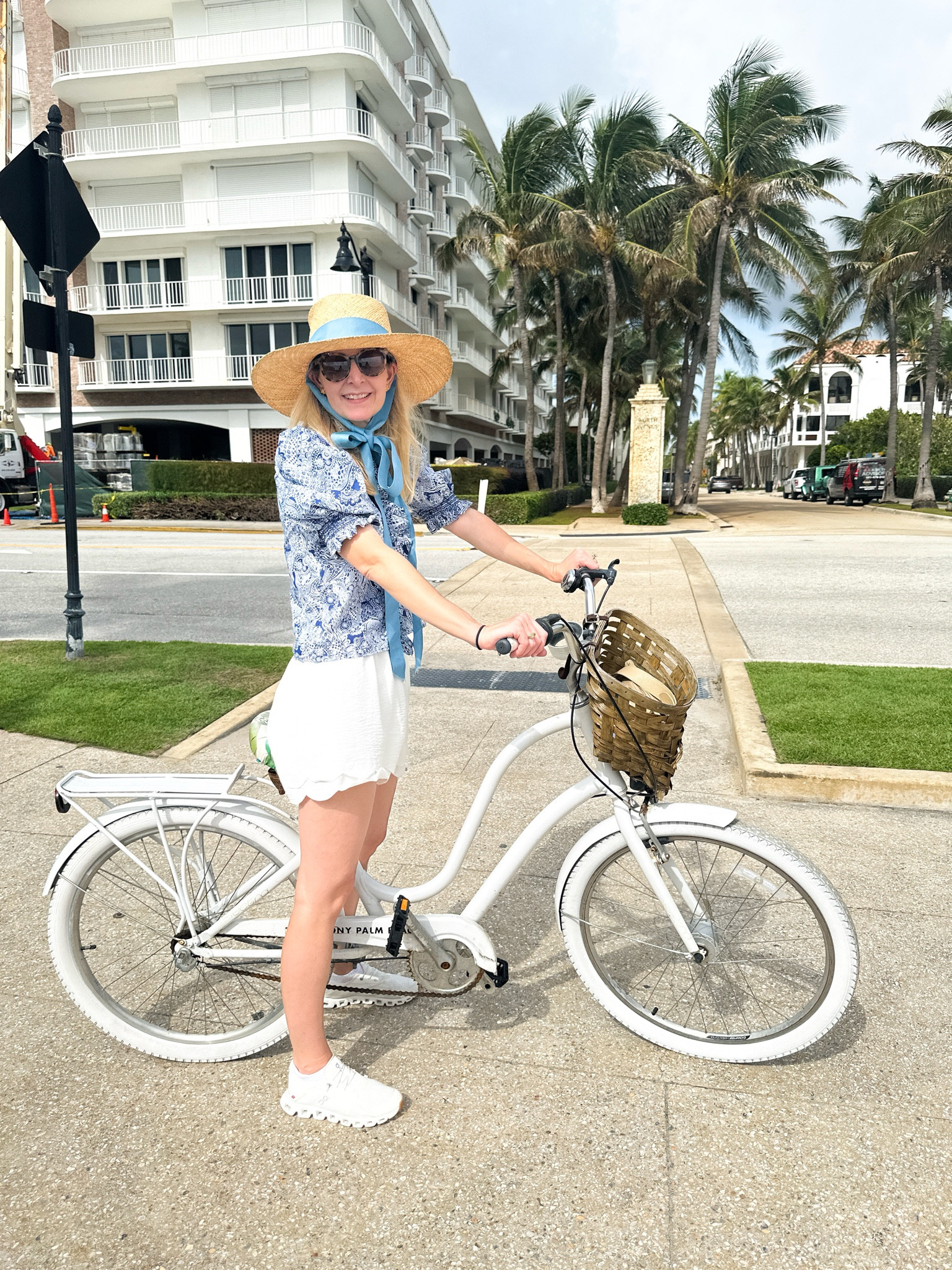 Tuckernuck top. Amazon shorts.