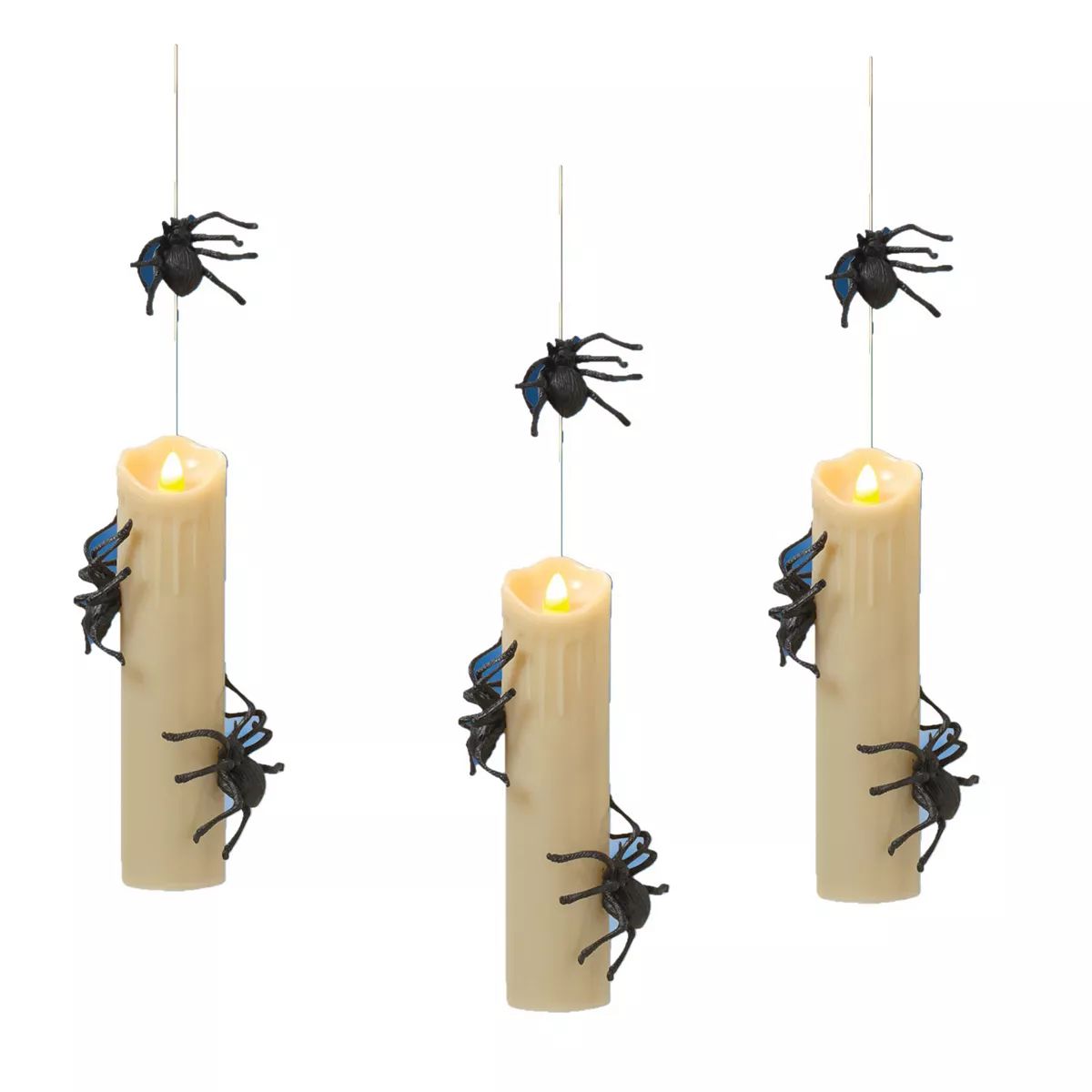 LED Hanging Halloween Spider Candles | Kohl's