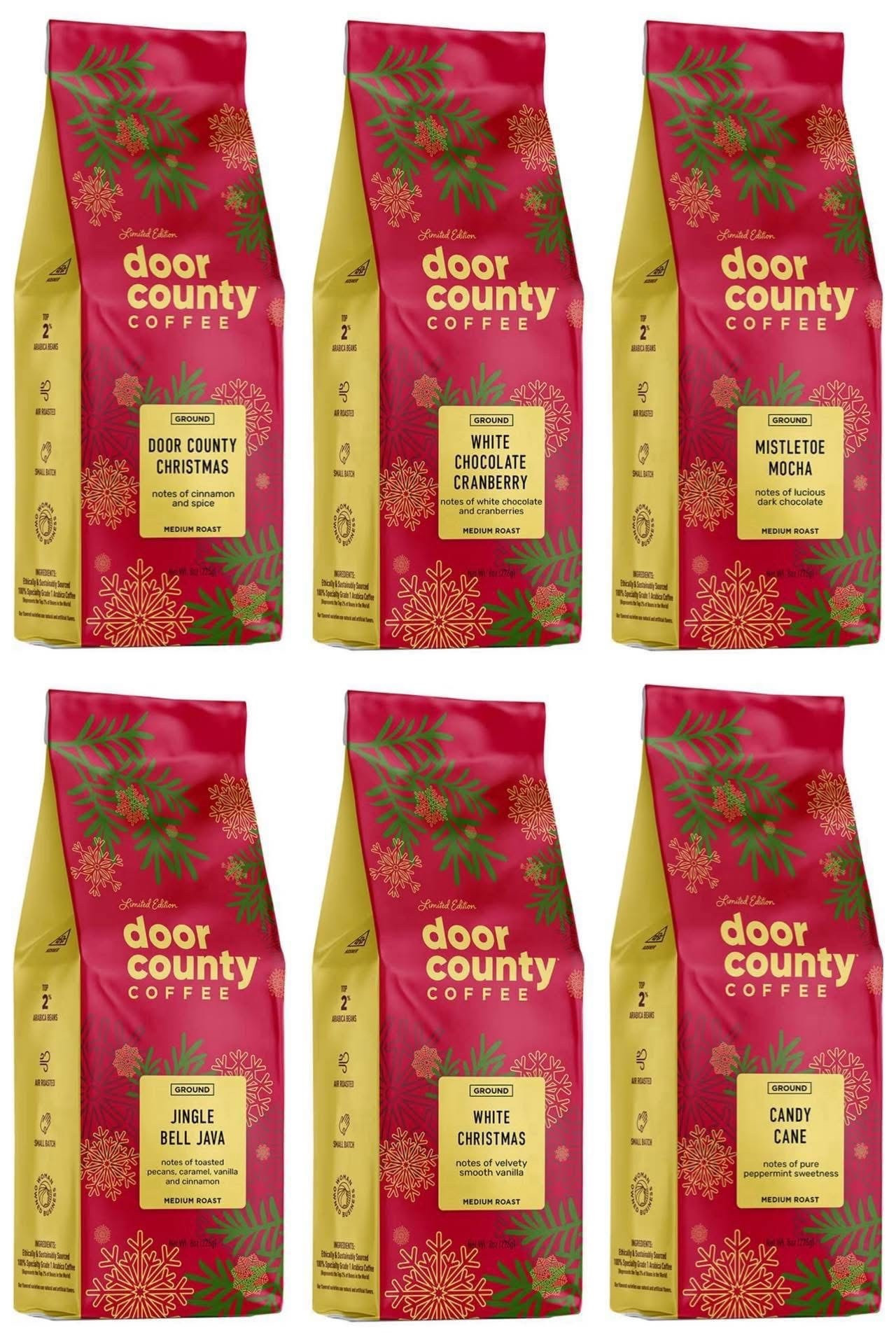 Love Door County Coffee from Door County, WI, and some flavors from their infamous Holiday Coffee Collection are still in stock on Amazon!! I would recommend any one of these coffees since they’re delicious - and perfect for gifting to a coffee fan ☕️ Their newest release this year is White Chocolate Cranberry - the descriptions on each are spot on as to the flavor if you want to get a feel for which ones you’d enjoy! 

#LTKHome #LTKHoliday #LTKGiftGuide