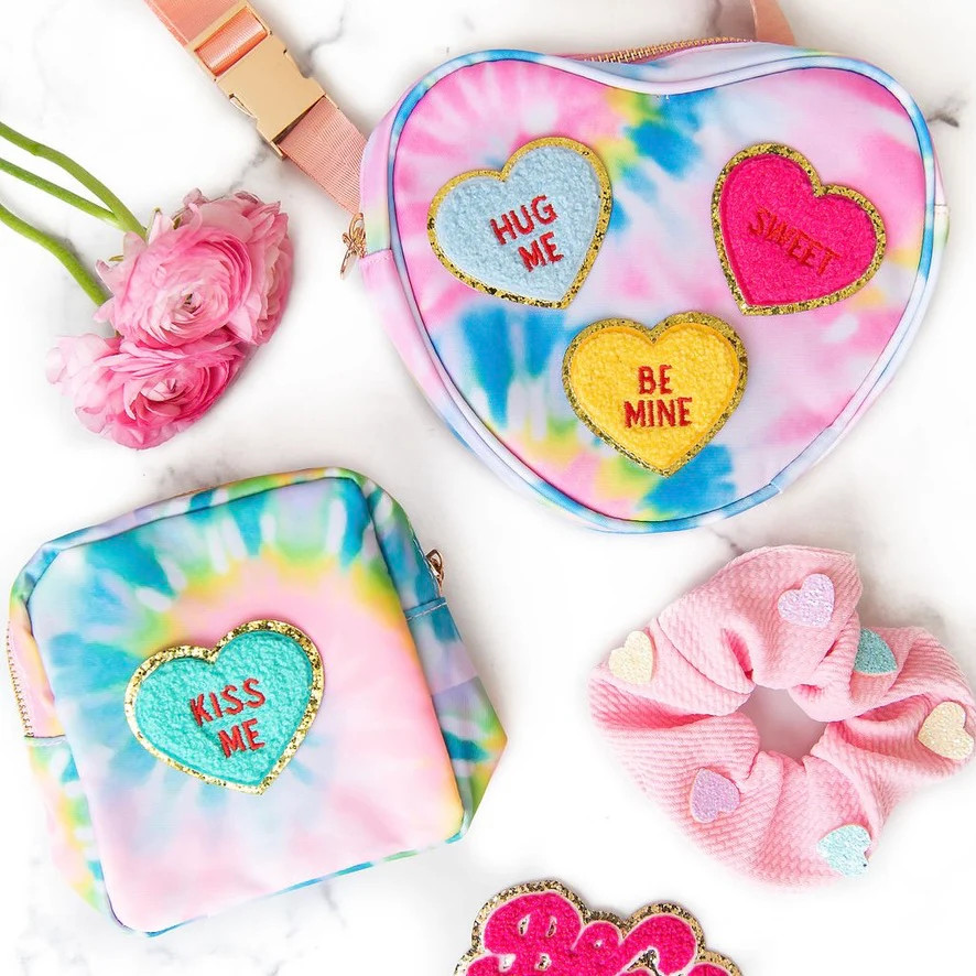 Tie Dye Heart Crossbody | Golden Thread