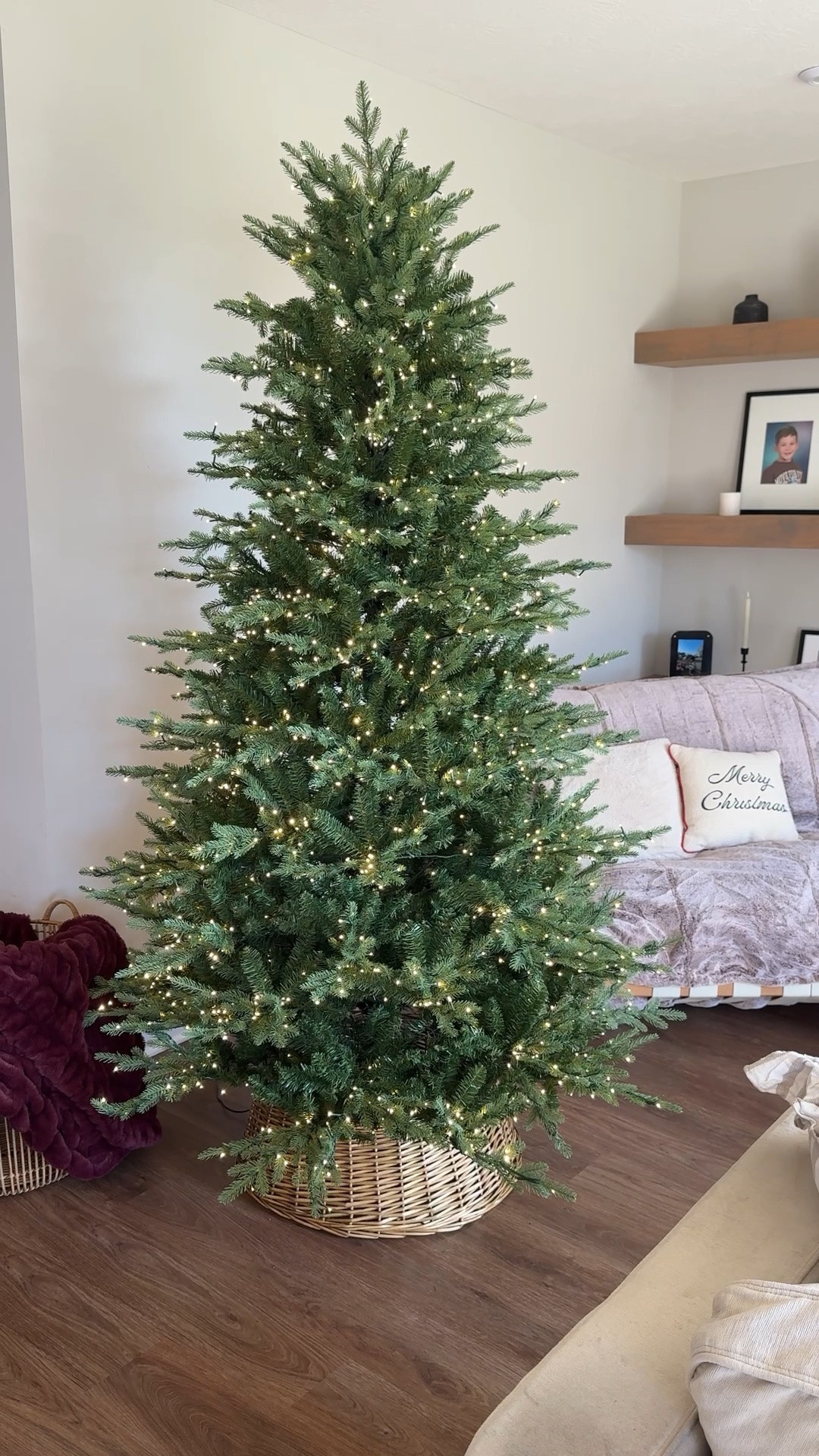 Viral Christmas tree back in stock
We have the 7.5 ft full 
Home Depot tree
Twinkle Christmas tree 
Christmas tree

#LTKHome #LTKSeasonal