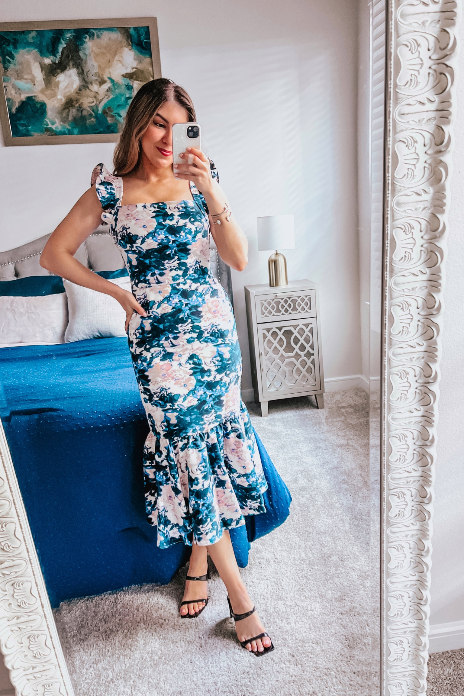 Midi Cute Spring Wedding Guest Dresses Semi Formal Spring Wedding Guest  Dress Naominoelstyle On LTK